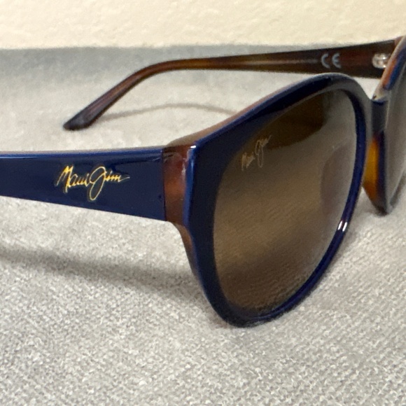 Maui Jim Polarized Cat Eye Sunglasses Blue Tortoise | Women’s Designer-NWOT main image 8